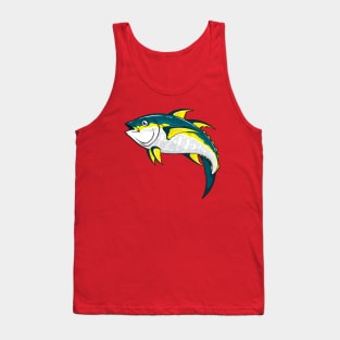 Tuna Fish Illustration Tank Top